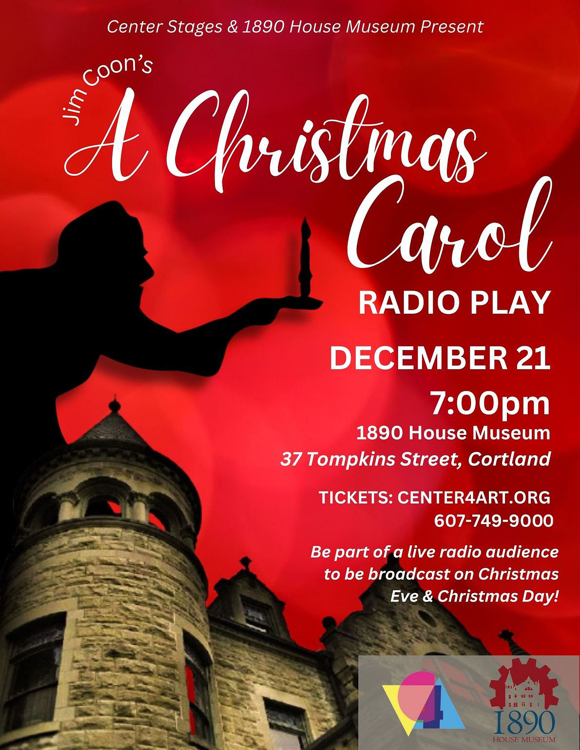 Christmas Carol Radio Play Ad 2024